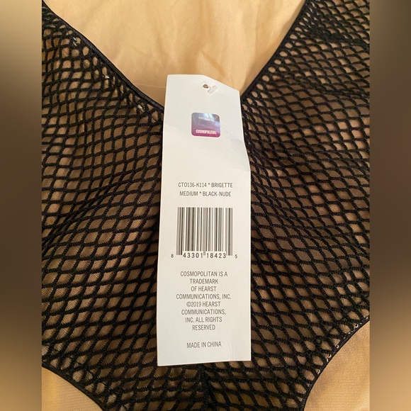 Cosmopolitan Dress The Population Bridgette Mesh Fully lined Deep V body… - Picture 11 of 11